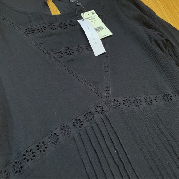 Nwt $139! Sanctuary Eyelet Trimmed Dress, S. - Picture 9 of 16